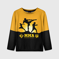 Детский лонгслив ММА Mixed Martial Arts