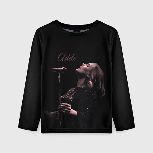 Детский лонгслив Песнь Адель / 3D-принт – фото 1