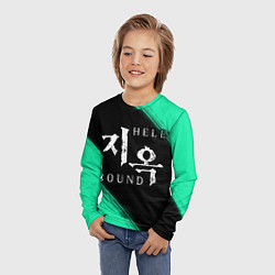 Лонгслив детский HELLBOUND - Краска, цвет: 3D-принт — фото 2