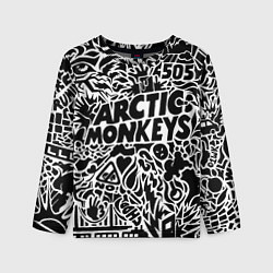 Детский лонгслив Arctic monkeys Pattern