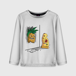 Детский лонгслив HERES PINEAPPLE!