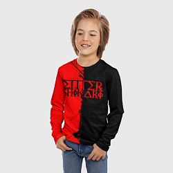 Лонгслив детский Enter shikari Cyber, цвет: 3D-принт — фото 2