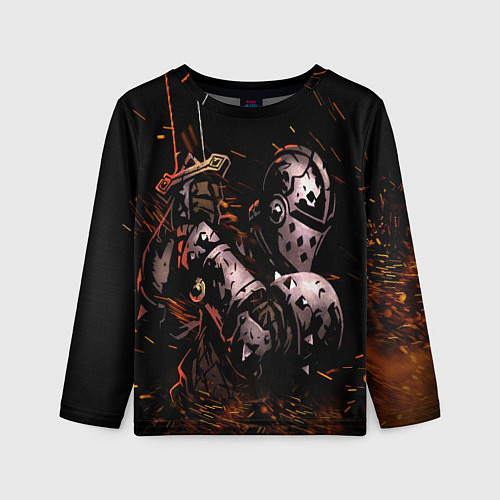 Детский лонгслив Darkest Dungeon Fish and Bones / 3D-принт – фото 1