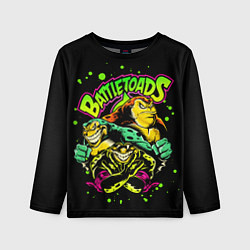 Детский лонгслив Battletoads Боевые Жабы