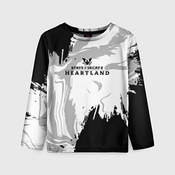 Детский лонгслив State of Decay разводы