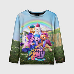 Лонгслив детский My Little Pony: A New Generation, цвет: 3D-принт