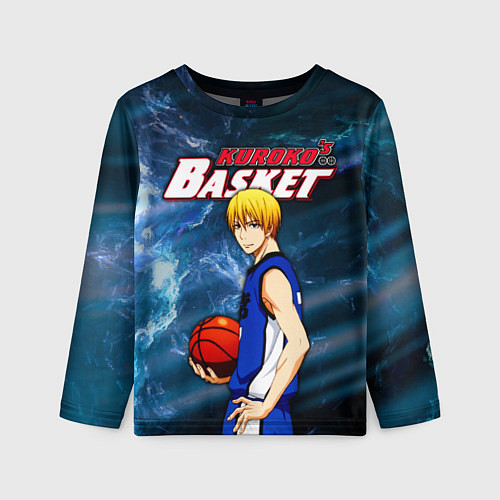 Детский лонгслив Kuroko no Basuke, Kise Ryota Рёта Кисе / 3D-принт – фото 1