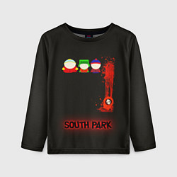 Детский лонгслив Южный парк главные персонажи South Park