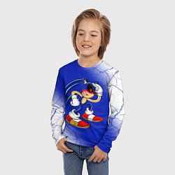 Лонгслив детский CОНИК ЭКЗЕ Градиент, цвет: 3D-принт — фото 2