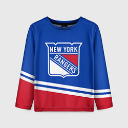 Детский лонгслив New York Rangers Нью Йорк Рейнджерс