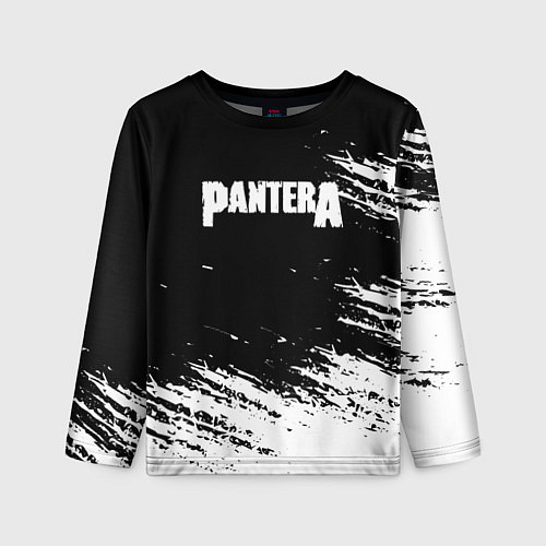 Детский лонгслив Pantera Logo / 3D-принт – фото 1