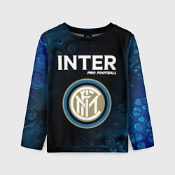 Детский лонгслив INTER Pro Football Разводы