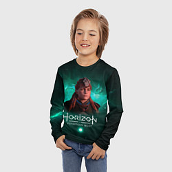 Лонгслив детский Aloy - Элой Horizon Forbidden West, цвет: 3D-принт — фото 2
