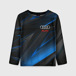 Детский лонгслив AUDI NEON STRIPES GEOMETRY LINE