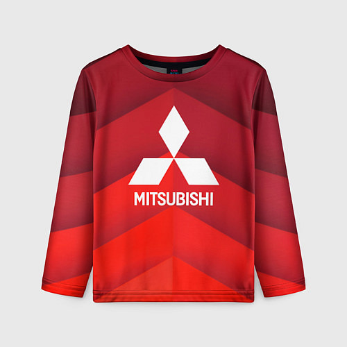 Детский лонгслив Митсубиси mitsubishi / 3D-принт – фото 1