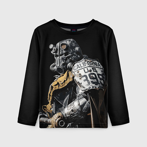 Детский лонгслив Fallout: Arch Dornan / 3D-принт – фото 1