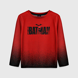 Детский лонгслив Red Logo The Batman