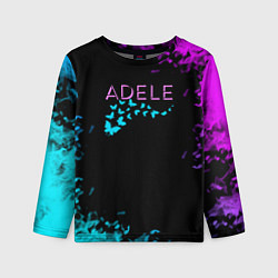 Лонгслив детский Adele neon, цвет: 3D-принт