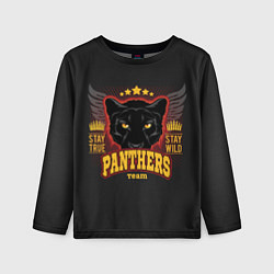 Детский лонгслив ПАНТЕРА PANTHERS