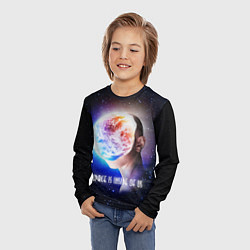 Лонгслив детский Космос внутри нас, цвет: 3D-принт — фото 2