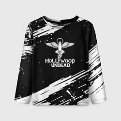 Детский лонгслив Hollywood undead logo