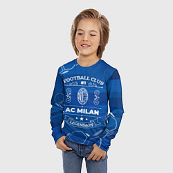 Лонгслив детский AC Milan Legends, цвет: 3D-принт — фото 2