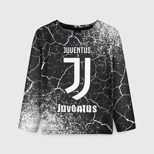 Детский лонгслив ЮВЕНТУС Juventus - Арт / 3D-принт – фото 1