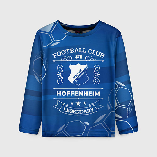 Детский лонгслив Hoffenheim Football Club / 3D-принт – фото 1