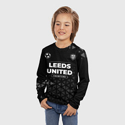 Лонгслив детский Leeds United Форма Champions, цвет: 3D-принт — фото 2