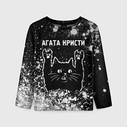 Детский лонгслив Агата Кристи Rock Cat FS