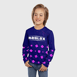 Лонгслив детский ROBLOX Гранж, цвет: 3D-принт — фото 2