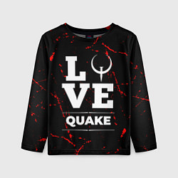 Детский лонгслив Quake Love Классика