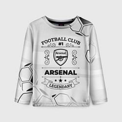 Детский лонгслив Arsenal Football Club Number 1 Legendary