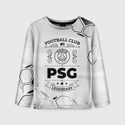 Детский лонгслив PSG Football Club Number 1 Legendary