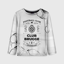 Детский лонгслив Club Brugge Football Club Number 1 Legendary