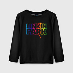 Лонгслив детский Linkin Park neon, цвет: 3D-принт