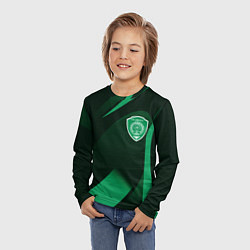 Лонгслив детский Футбольный клуб АХМАТ ЧЕЧНЯ, цвет: 3D-принт — фото 2