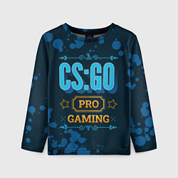 Детский лонгслив Игра CS:GO: PRO Gaming