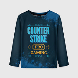 Детский лонгслив Игра Counter Strike: PRO Gaming