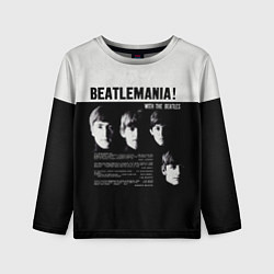 Детский лонгслив With The Beatles Битломания