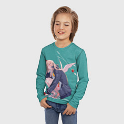 Лонгслив детский Милая Макима, цвет: 3D-принт — фото 2