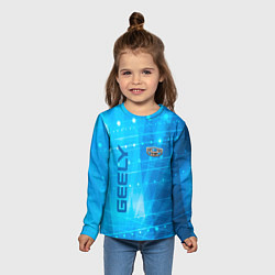 Лонгслив детский Geely sport, цвет: 3D-принт — фото 2
