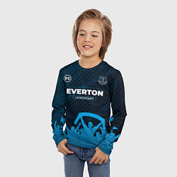 Лонгслив детский Everton legendary форма фанатов, цвет: 3D-принт — фото 2