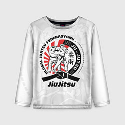 Детский лонгслив Jiujitsu emblem Джиу-джитсу