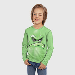 Лонгслив детский Plants vs Zombies Кабачок, цвет: 3D-принт — фото 2