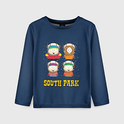 Детский лонгслив South park космонавты