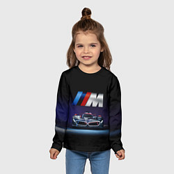 Лонгслив детский BMW M Performance Motorsport, цвет: 3D-принт — фото 2