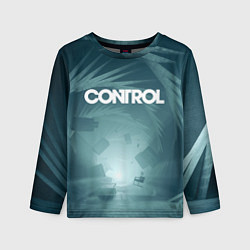 Детский лонгслив Аномалия в бюро