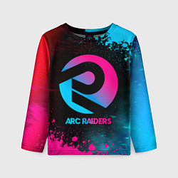 Детский лонгслив ARC Raiders - neon gradient