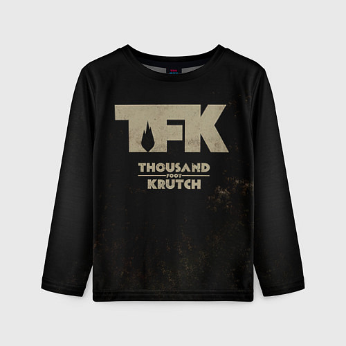 Детский лонгслив TFK - Thousand Foot Krutch / 3D-принт – фото 1